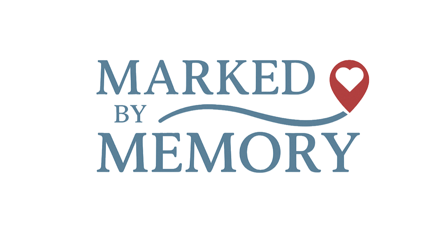 Marked by Memory LLC logo, honoring lives lost through roadside memorial stories