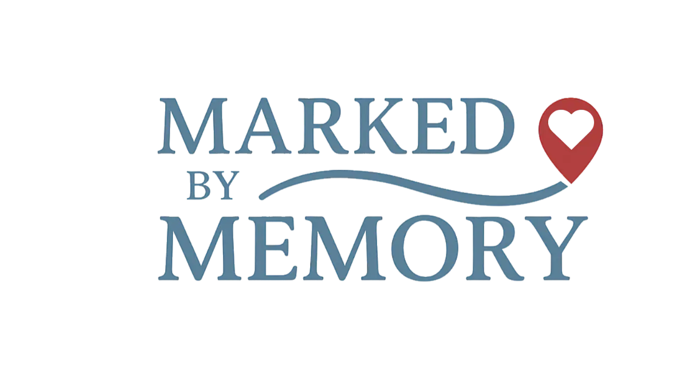 Marked by Memory LLC logo, honoring lives lost through roadside memorial stories